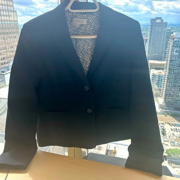 Mint Kasper separates FULL SUIT women’s dark navy suit- jacket size 10 pants 8 - Picture 5 of 11